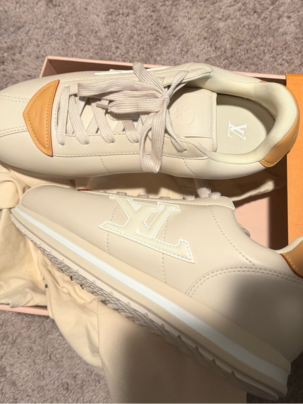 Never-Worn Louis Vuitton Men's Buttersoft Sneaker - Picture 5 of 6